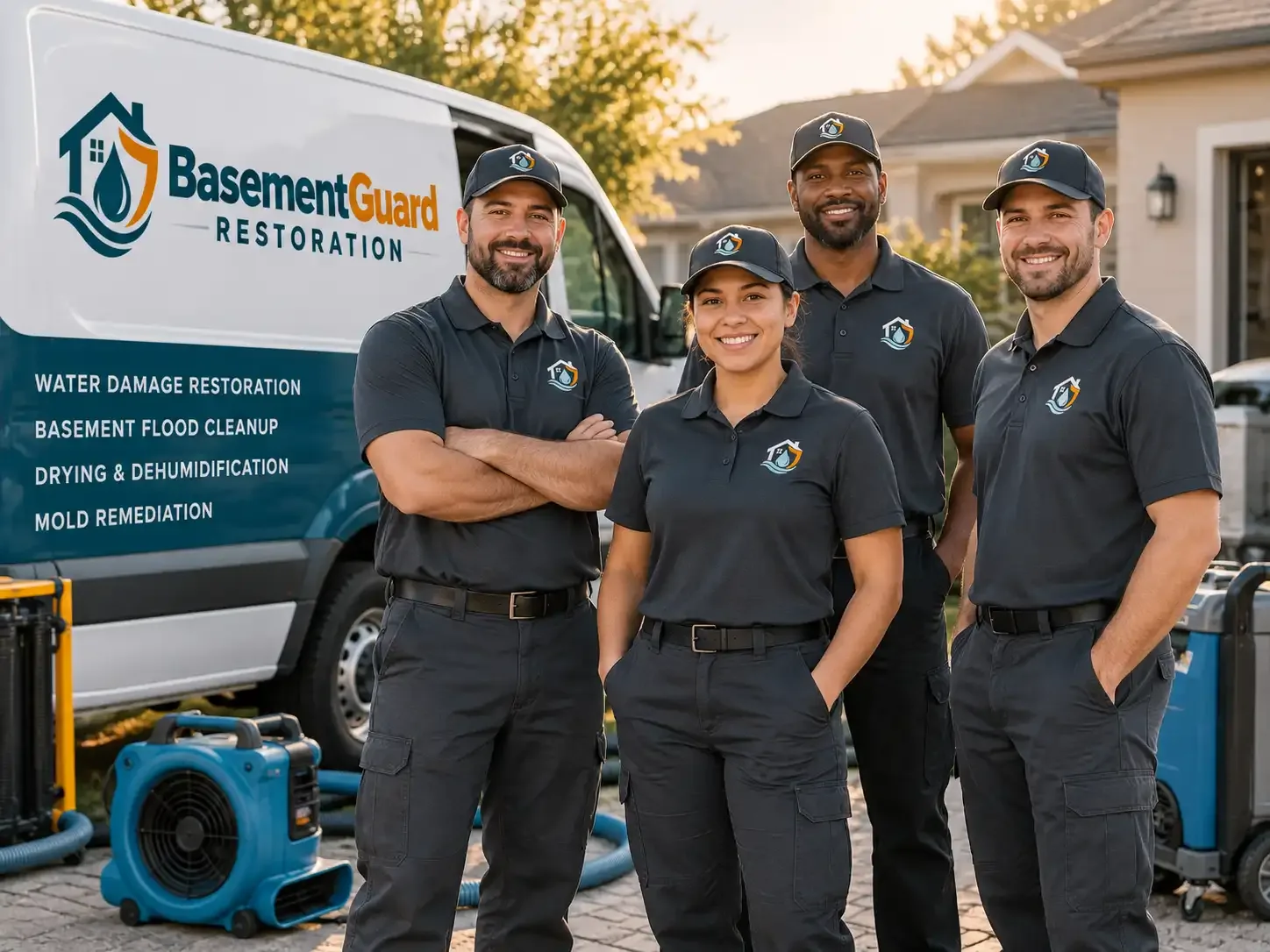 Basement Water Damage Restoration company in Guy, TX